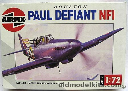 Airfix 1/72 Boulton Paul Defiant NF1, 01031 plastic model kit